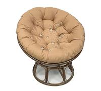 Coussin de siège balançoire for hamac Jardin, Coussin Doux for mobilier d'intérieur et d'extérieur avec Dossier, Rouge(Khaki,140X140)