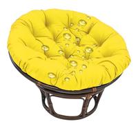 Coussin de siège balançoire for hamac Jardin, Coussin Doux for mobilier d'intérieur et d'extérieur avec Dossier, Rouge(Yellow,70X70)