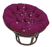 Coussin de siège balançoire for hamac Jardin, Coussin Doux for mobilier d'intérieur et d'extérieur avec Dossier, Rouge(Purple,40X40)