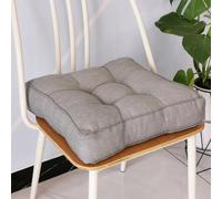 Coussin de siège carré 35 x 35/40 x 40/50 x 50 cm - Antidérapant intérieur/extérieur Housse amovible pour jardin, cuisine, salle à manger, café, coussin de sol
