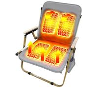 Coussin De Siège Chauffant,Chauffe-Siège Électrique avec 3 Niveaux | Tapis De Chaise Chaud Pour Hiver,Pour le Bureau la Voiture le Camping la Chambre l'Extérieur la Pêche le Voyage la Maison