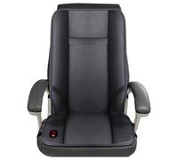 Coussin de Siège Chauffant, Coussin Chauffant 12V à Chauffage Rapide, Heating Pad pour Chaise avec 3 Niveaux de Température et Interrupteur Sensible à la Pression(Black,108 * 50cm/20 * 43in)