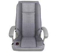 Coussin de Siège Chauffant, Coussin Chauffant 12V à Chauffage Rapide, Heating Pad pour Chaise avec 3 Niveaux de Température et Interrupteur Sensible à la Pression(Gray,108 * 50cm/20 * 43in)