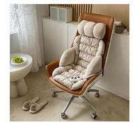 Coussin De Siège Chauffant,Coussin De Siège Chauffant pour Chaise De Bureau,9 Niveaux de Réglage de la Température,Interrupteur à Double Commande,Coussin De Couverture pour Ré(Color:Beige clair)