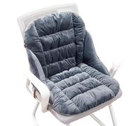 Coussin De Siège Chauffant For Dossier Complet, 3 Niveaux De Contrôle De La Température, Coussin De Siège De Bureau For Fauteuil De Bureau À Domicile(Gray)