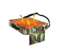 Coussin De Siège Chauffant - Tissu Oxford Coton 40x32x7cm | Housse De Siège Chauffante Camouflage | Tapis De Camping | Chauffe-Siègee Électrique Portable Pour Voiture, Maison, Bureau Et Voyage