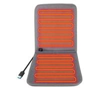 Coussin de siège Chauffant USB 3 Niveaux Coussin de siège Chauffant Fournitures pour Les en air Coussin de siège Chauffant Portable pour Chaise de Bureau