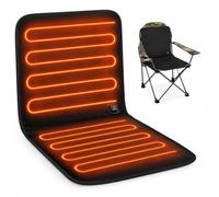 Coussin de siège chauffant USB, 3 niveaux de chaleur, coussin chauffant | Coussin chauffant USB avec 3 niveaux de chaleur pour stade, camping, bureau - Matériau doux, élément chauffant amovible et