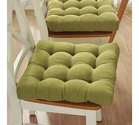 Coussin de siège confortable épais pour soulager la douleur avec attaches pour bureau, voiture, salle à manger, oreiller ergonomique pour soulager les douleurs dorsales et confort