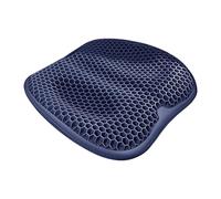 Coussin de siège d'avion en gel respirant et confortable - Coussin de siège de voyage, pour voiture, bureau, fauteuil roulant, avion, stade, bureau, salle à manger, camion, bateau, travail quotidien à