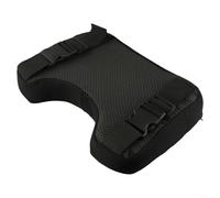 Coussin de siège d'aviron en mousse à mémoire de forme antidérapant 32 x 22 | Noyau en mousse à mémoire de forme, réduit la pression du coccyx, base antidérapante, s'adapte à la plupart des machines