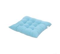 Coussin de siège de 40 cm avec corde antidérapante fixe pour la maison, le bureau et le canapé, coussin de chaise en fibre d'acétate souple, fournit une expérience d'assise confortable, multicolore