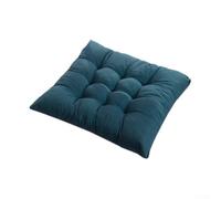 Coussin de siège de 40 cm avec corde antidérapante fixe pour la maison, le bureau et le canapé, coussin de chaise en fibre d'acétate souple, fournit une expérience d'assise confortable, multicolore
