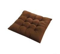 Coussin de siège de 40 cm avec corde antidérapante fixe pour la maison, le bureau et le canapé, coussin de chaise en fibre d'acétate souple, fournit une expérience d'assise confortable, multicolore (4