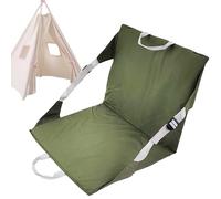 Coussin de siège de blanchisseur - Coussin de pique-nique pliable | Siège latéral portable pour la pêche à la plage avec base antidérapante et installation rapide du cadre pour le confort des fans de