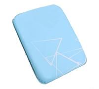 Coussin de siège de boîte de pêche avec revêtement en polyuréthane respirant et mousse à mémoire de forme et joint étanche à 360 degrés (bleu)