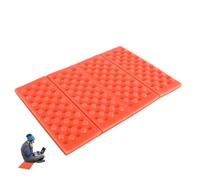 Coussin de siège de camping pliable - Coussin d'assise en mousse légère pour randonnée, voyage et activités de plein air, tapis de siège portable pour jardin, stade, pique-nique, confort en