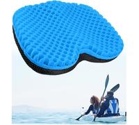Coussin de Siège de Kayak Antidérapant Imperméable en Gel - Coussin de Siège Portable pour Kayak Bateau Canoë etc. - (Rectangle)