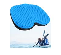 Coussin de Siège de Kayak Antidérapant par MMOBIEL - Imperméable en Gel - Coussin de Siège Portable pour Kayak, Bateau, Canoë etc. - Confortable & Anti-Pression - Accessoires Kayak