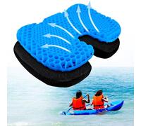 Coussin de Siège de Kayak Antidérapant par MMOBIEL - Imperméable en Gel - U-Forme Coussin de Siège Portable pour Kayak, Bateau, Canoë - Confortable & Anti-Pression - Accessoires Kayak