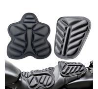 Coussin de siège de moto - Bloc de siège respirant de 180 g pour moto | Housses de siège antidérapantes pour coupe-vent | Coussin passager confortable pour les longs trajets, les voyages