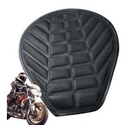 Coussin de siège de moto : coussin d'absorption d'amortisseurs sans glissement de confort, couverture respirante du passager | Accessoires de port d'alimentation résistants à l'usure pour