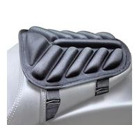 Coussin de siège de moto en gel | Coussin de siège passager de moto | 3D respirant et absorbant les chocs | Coussinets universels en nid d'abeille doux pour les longs trajets