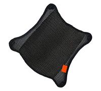 SaferCCTV Coussin de siège de Moto en Maille 3D avec Refroidissement par air - Housse de siège de Moto Respirante - Taille L