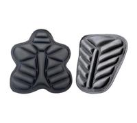 Coussin de siège de moto résistant aux chocs - Design nid d'abeille rafraîchissant, housse de siège de moto ergonomique, mousse au toucher gel imperméable, couche d'amortissement des vibrations |