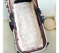 Coussin de siège de poussette pour bébé, dessin animé, coton doux, tapis de siège pour bébé, matelas pour enfants, tapis de voiture, accessoires de poussette Pink Forest