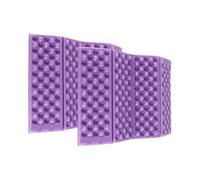 Coussin de siège de randonnée en Mousse, Tapis Pliant, Coussin d'assise en Mousse EVA, Tapis de Coussin de siège léger et Portable 15,2x10,6x0,4 Pouces pour Le Camping, Le Stade, (Purple)