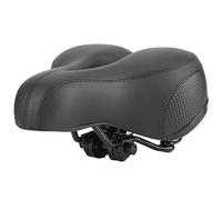 Coussin de siège de Selle de vélo Ergonomique avec Bande réfléchissante à Double Ressort, Conception Creuse et Respirante, éponge Haute densité pour Le Confort du Cyclisme Longue