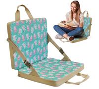 Coussin de siège de stade pliable - Siège de stade pour blanchisseurs, chaise de camping en plein air pour blanchisseurs, soutien dorsal pour pique-nique