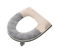 Coussin De Siège De Toilette À Fermeture Éclair, 1 Pièce, Housse De Toilette Universelle Imperméable, Toutes Saisons, Autocollant Épais For Siège De Toilette(2C)