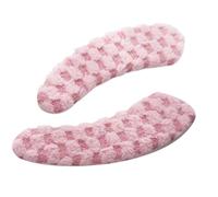 Coussin de siège de toilette - Coussin de siège de toilette - Autocollant lavable - Soulagement doux et amovible de la pression pour salle de bain, hiver, maison, dortoir, appartement, hôtel