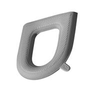 Coussin de siège de toilette - Coussin de siège rembourré en EVA, de toilette imperméable, de confort doux et réutilisable, accessoire d'hygiène de salle de bain | Accueil Hôtel Toilet