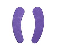 Coussin de siège de toilettes souple, Coussin de siège toilette en EVA multicolore, dimensions extérieures 42 x 38 cm, intérieures 27 21(Purple)