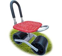Coussin de siège de travail roulant pivotant à 360 degrés pour le désherbage, le jardinage et l'entretien de la pelouse en plein air C, D