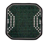 Coussin de Siège de Véhicule en Bois Vert, Tapis de Siège