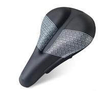 Coussin de siège de vélo Bianchi Via Nirone 7 Alu Carbon, gel mousse à | Housse de selle de vélo résistante à l'usure | Coussin de selle antidérapant avec sangles | Tapis de selle de vélo en gel de