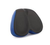 Coussin de siège de vélo confortable élargi pour vélo sans nez - Coussin de cyclisme résistant aux chocs - Accessoires de vélo - Housse de vélo large et surdimensionnée