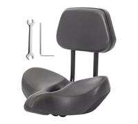 Coussin de siège de vélo - Coussin de siège de tricycle imperméable et confortable - Coussin épais et respirant pour le dos de la selle | Housse ergonomique pour vélo de route pour cyclisme, trajets