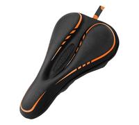 Coussin de siège de vélo pour femme, housse de siège de vélo - Siège de vélo de montagne souple - Absorption des chocs ergonomique et respirante