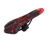 Coussin de siège de vélo - Siège de vélo rembourré doux imprimé | Structure creuse, résistante à l'usure, imperméable, accessoires de cyclisme pour homme et femme