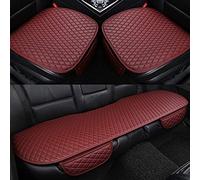 Coussin de Siège de Voiture Avant Arrière pour Cupra Ateca/Born/E-Racer/Formentor/Leon/TCR, Auto Respirant Coussins de Protection SièGes VéHicules éTanches Coussin,F Red