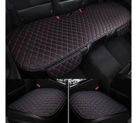 Coussin de Siège de Voiture Avant Arrière pour Cupra Ateca/Born/E-Racer/Formentor/Leon/TCR, Auto Respirant Coussins de Protection SièGes VéHicules éTanches Coussin,D Black Red