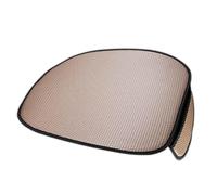 Coussin de siège de voiture en soie glacée - Coussin respirant, housse rafraîchissante, tapis d'été | Conception ventilée antidérapante, couche de flux d'air confortable pour véhicule, SUV, conduite d