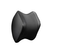 coussin de siège de voiture Ensemble coussin lombaire appui-tête voiture memory foam(Black Headrest 1pc)