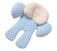 Coussin de siège de voiture pour bébé - Accessoire de protection pour le sommeil - Coussin réversible pour poussette, balançoire, rebondisseur, activités de plein air, shopping, camping, jardin, parc