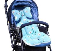 Coussin de siège de voiture pour bébé | Housse de siège de poussette universelle | Tapis d'oreiller de soutien de tête et de corps de doublure de poussette de bébé pour des sièges de de voit